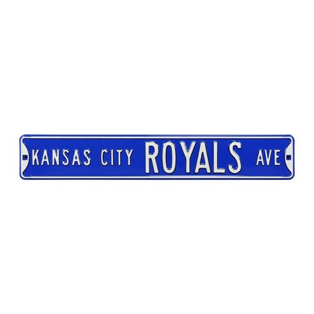 AUTHENTIC STREET SIGNS Authentic Street Signs 30114 Kansas City Royals Avenue Street Sign 30114